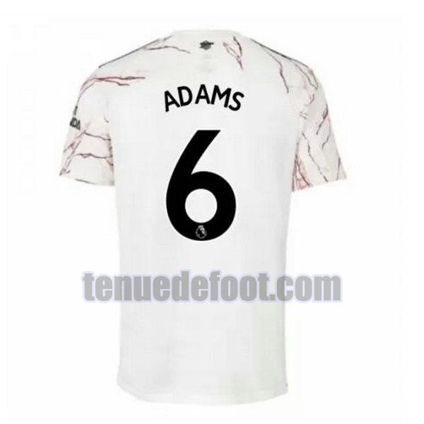 maillot kids) (adams 6 arsenal 2020-2021 exterieur blanc