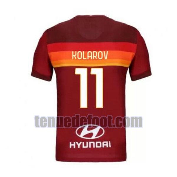 maillot kolarov 11 as rome 2020-2021 priemra rouge