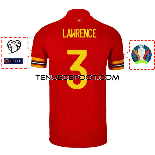 maillot lawrence 3 galles mondial 2019-2020 domicile