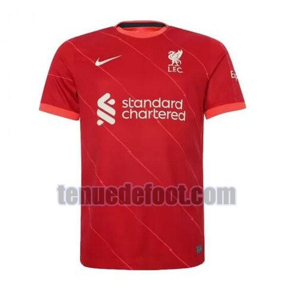 maillot liverpool 2021 2022 domicile rouge rouge