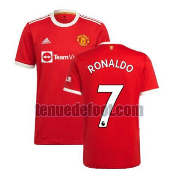 maillot manchester united 2021 2022 domicile rouge rouge
