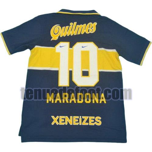 maillot maradona 10 boca juniors 1996-1997 domicile bleu