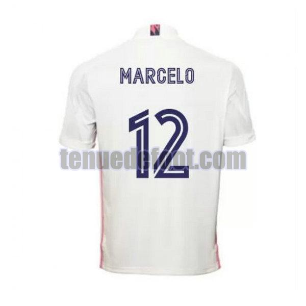 maillot marcelo 12 real madrid 2020-2021 domicile blanc
