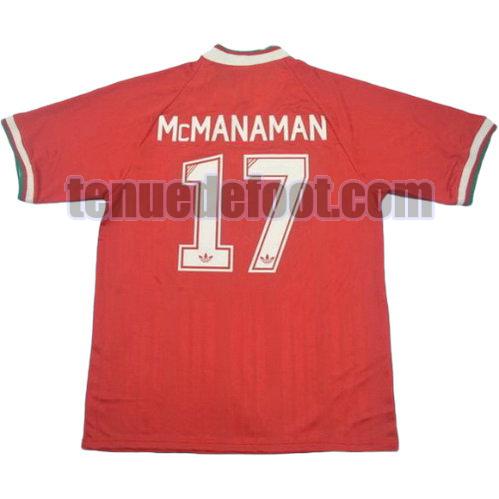 maillot mc manaman 7 liverpool 1993-1995 domicile rouge