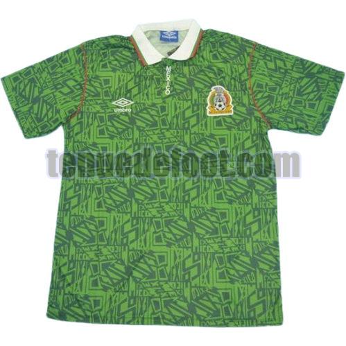 maillot mexique coupe du monde 1994 domicile manche courte vert