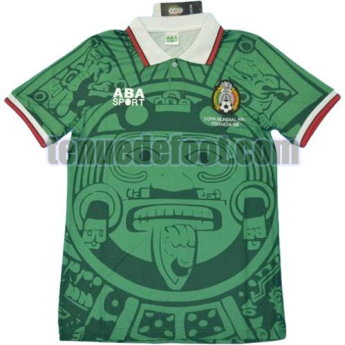 maillot mexique coupe du monde 1998 domicile manche courte vert