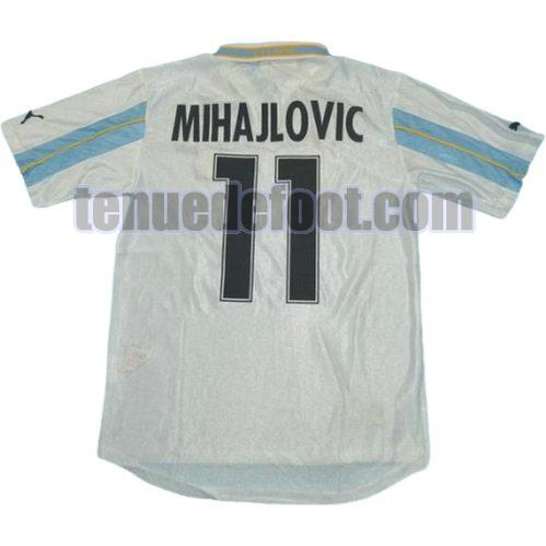 maillot mihajlovic 11 ss lazio 2000-2001 domicile bleu