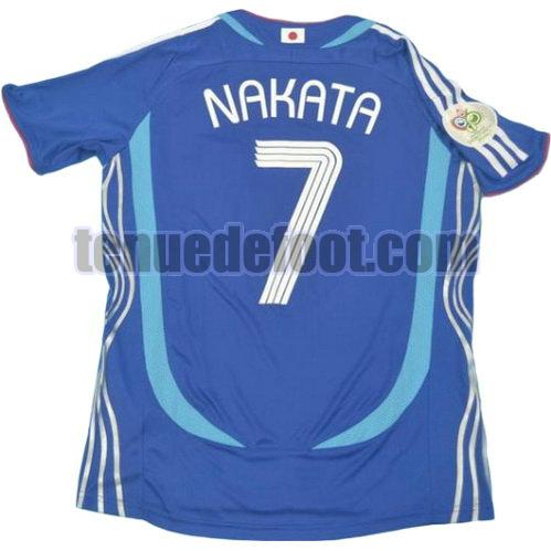 maillot nakata 7 japon coupe du monde 2006 domicile bleu