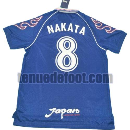 maillot nakata 8 japon coupe du monde 1998 domicile bleu