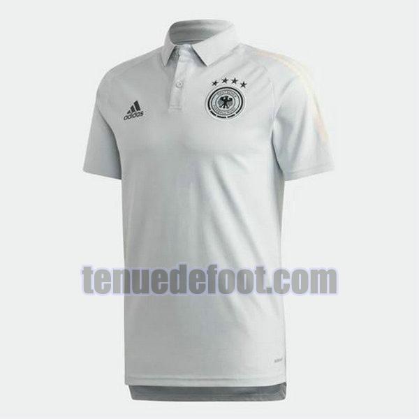maillot polo allemagne 2020-2021 blanc blanc