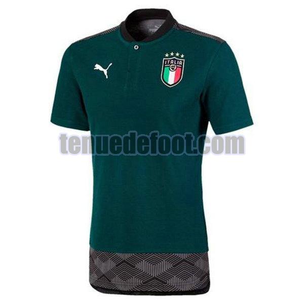 maillot polo italie 2020-2021 vert vert
