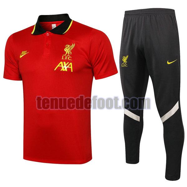 maillot polo liverpool 2022 rouge ensemble rouge