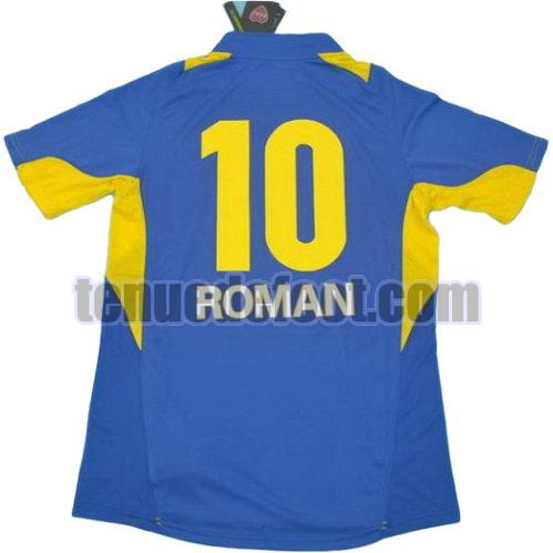 maillot roman 10 boca juniors 2005 domicile bleu