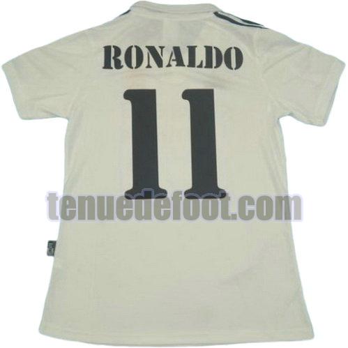 maillot ronaldo 11 real madrid 2002-2003 domicile blanc