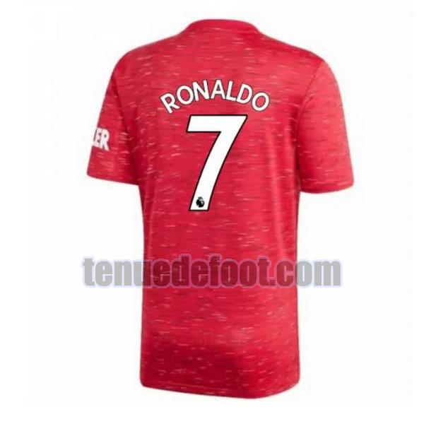 maillot ronaldo 7 manchester united 2020-2021 domicile rouge