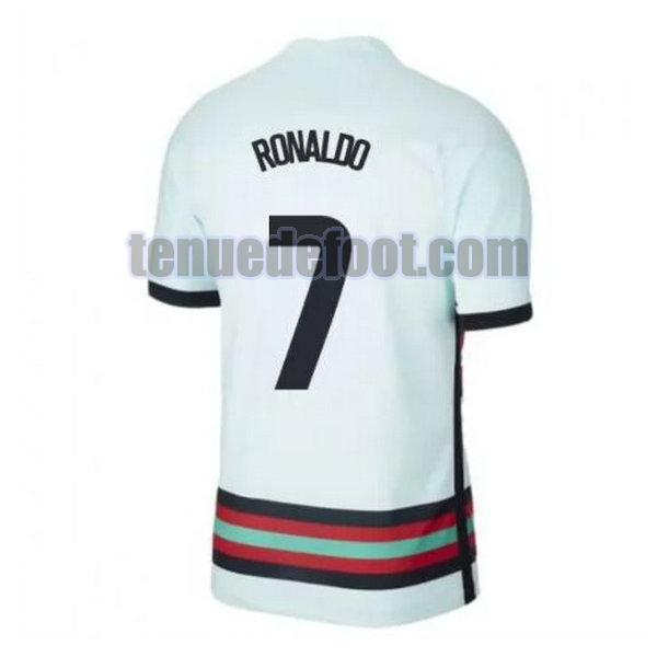 maillot ronaldo 7 portugal 2021 exterieur bleu