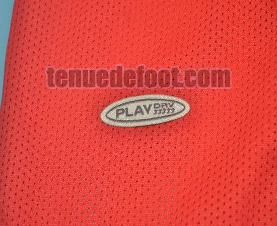 maillot sc internacional 2006 domicile manche courte rouge