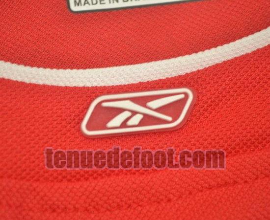 maillot sc internacional 2006 domicile manche courte rouge