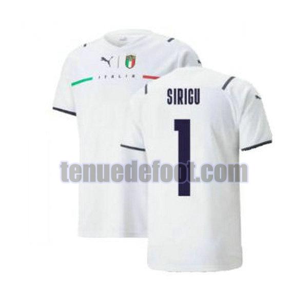 maillot sirigu 1 italie 2021 2022 exterieur blanc blanc
