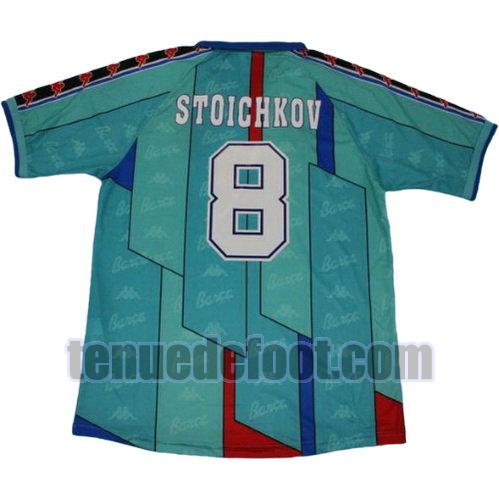 maillot stoichkov 8 fc barcelone 1996-1997 exterieur vert