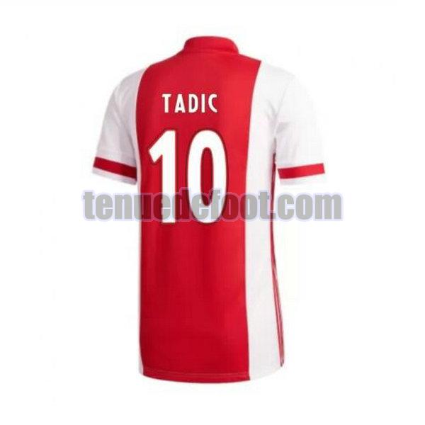 maillot tadic 10 ajax amsterdam 2020-2021 domicile rouge