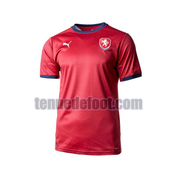 maillot tchèque 2020-21 domicile rouge