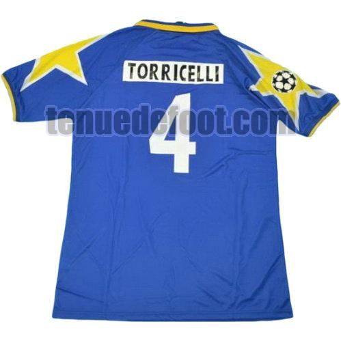 maillot torricelli juventus 1995-1996 exterieur bleu