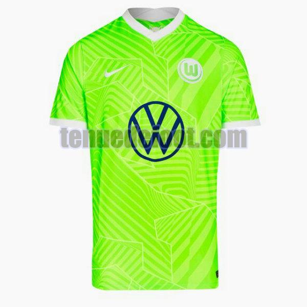 maillot vfl wolfsburg 2021 2022 domicile vert vert
