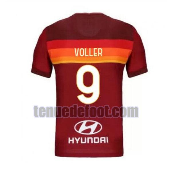 maillot voller 9 as rome 2020-2021 priemra rouge