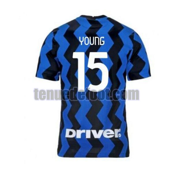 maillot young 15 inter milan 2020-2021 domicile blanc