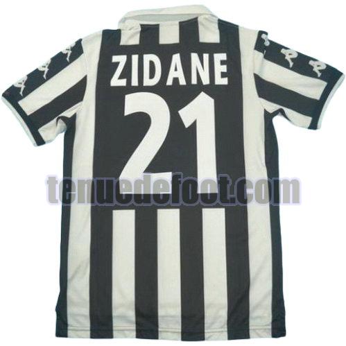 maillot zidane 21 juventus 1999-2000 domicile blanc