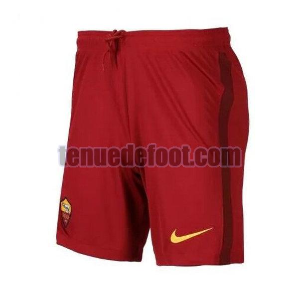 shorts as rome 2020-2021 domicile rouge