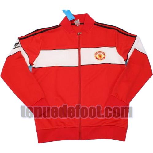veste manchester united 1984 rouge rouge